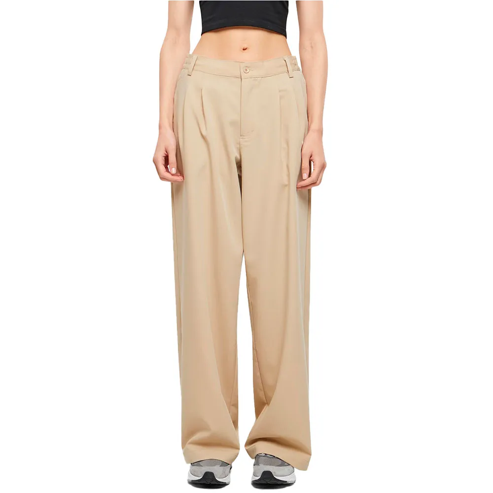Брюки Urban Classics Ultra Wide Pleat-Front, бежевый
Брюки Urban Classics Ultra Wide Pleat-Front, бежевый