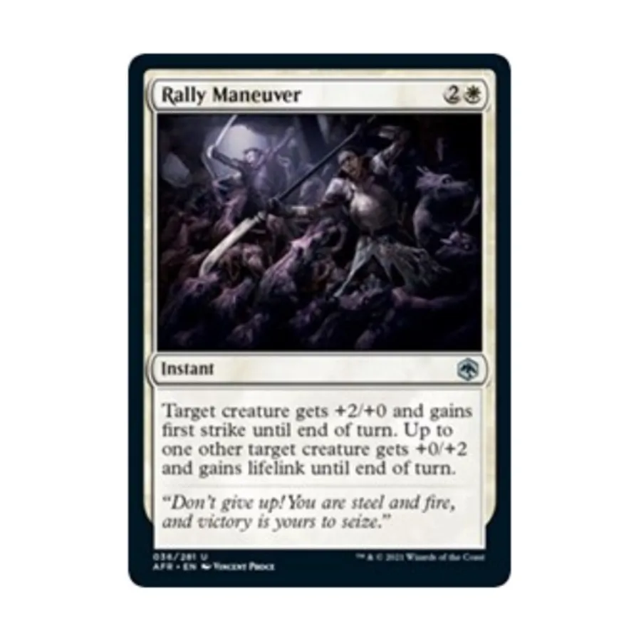 CCG Ралли-маневр (U), MTG - Adventures in the Forgotten Realms
CCG Ралли-маневр (U), MTG - Adventures in the Forgotten Realms