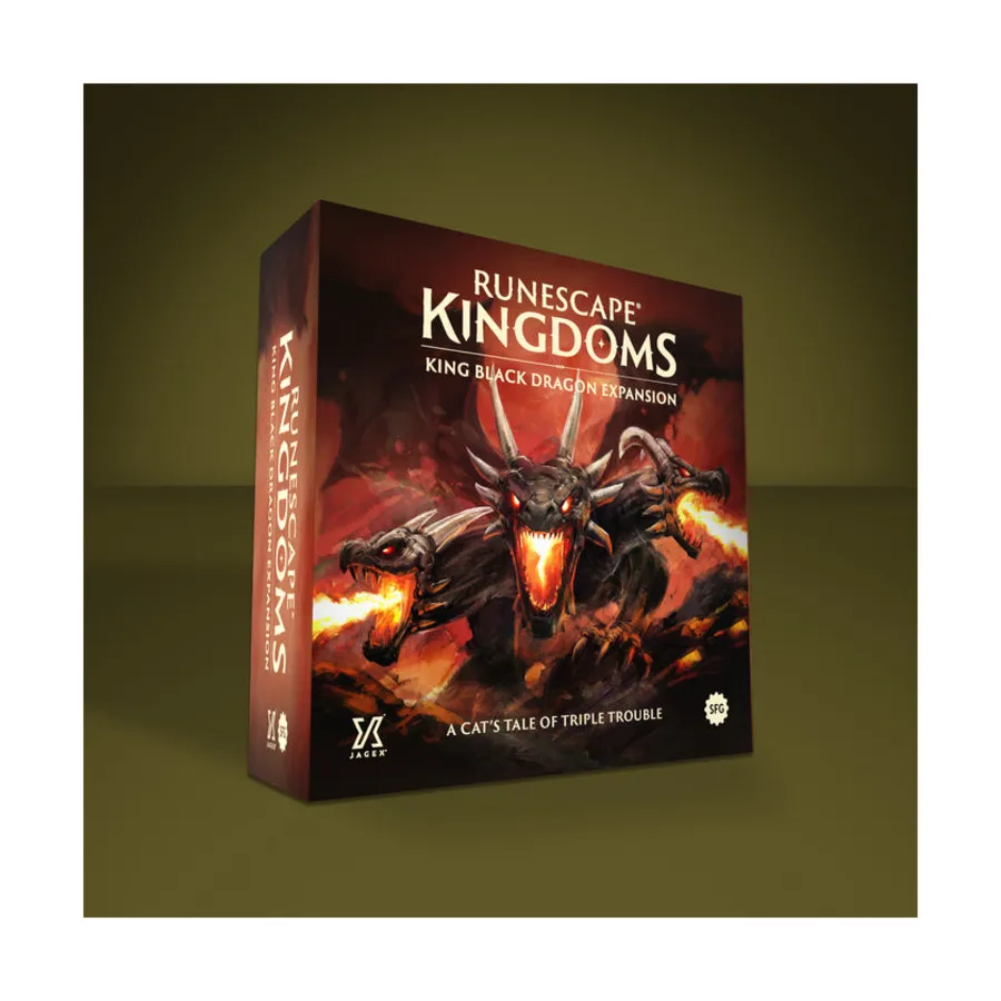 Коробочная игра King Black Dragon Expansion, RuneScape Kingdoms
Коробочная игра King Black Dragon Expansion, RuneScape Kingdoms
