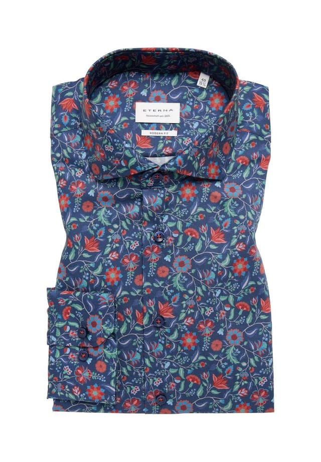 Рубашка с длинными рукавами Eterna, синий
Рубашка с длинными рукавами Eterna, синий