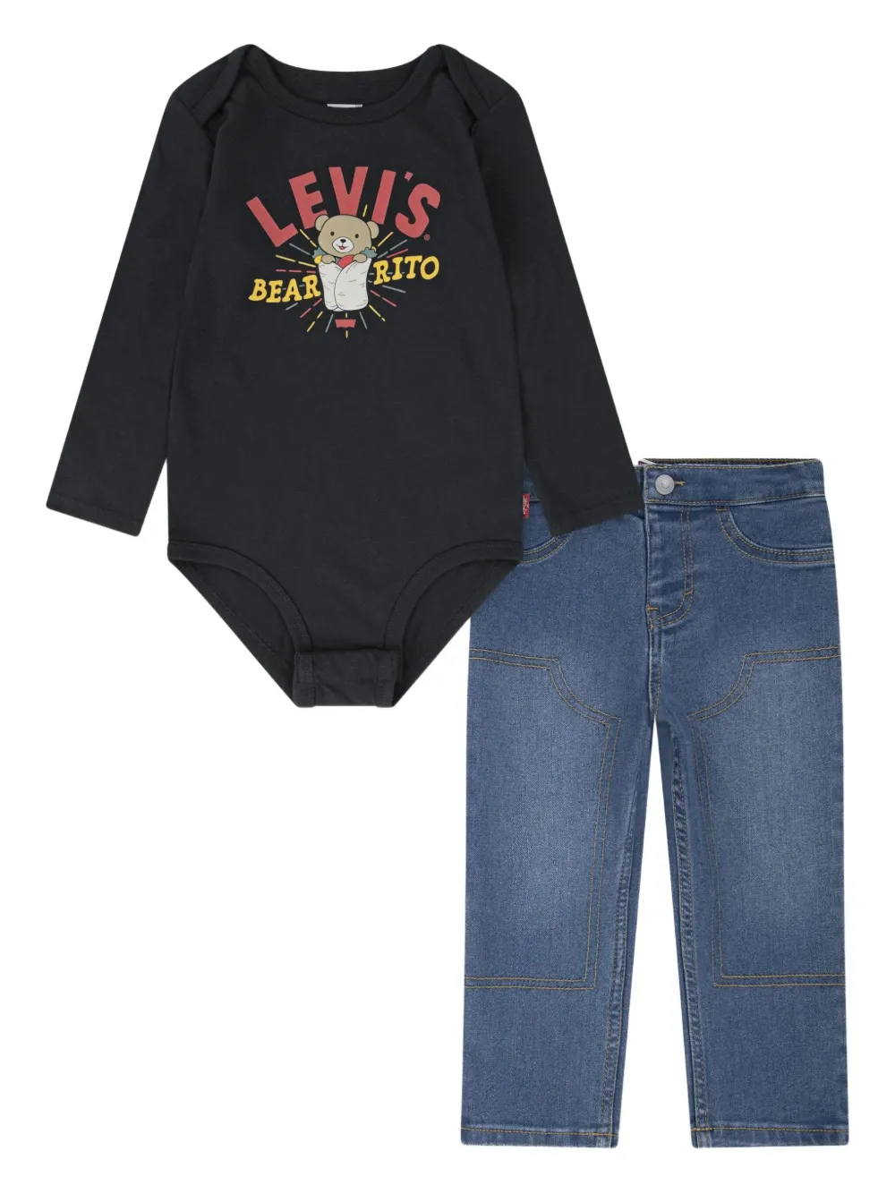 Боди с пуговицами Levi'S Kids, синий
Боди с пуговицами Levi'S Kids, синий