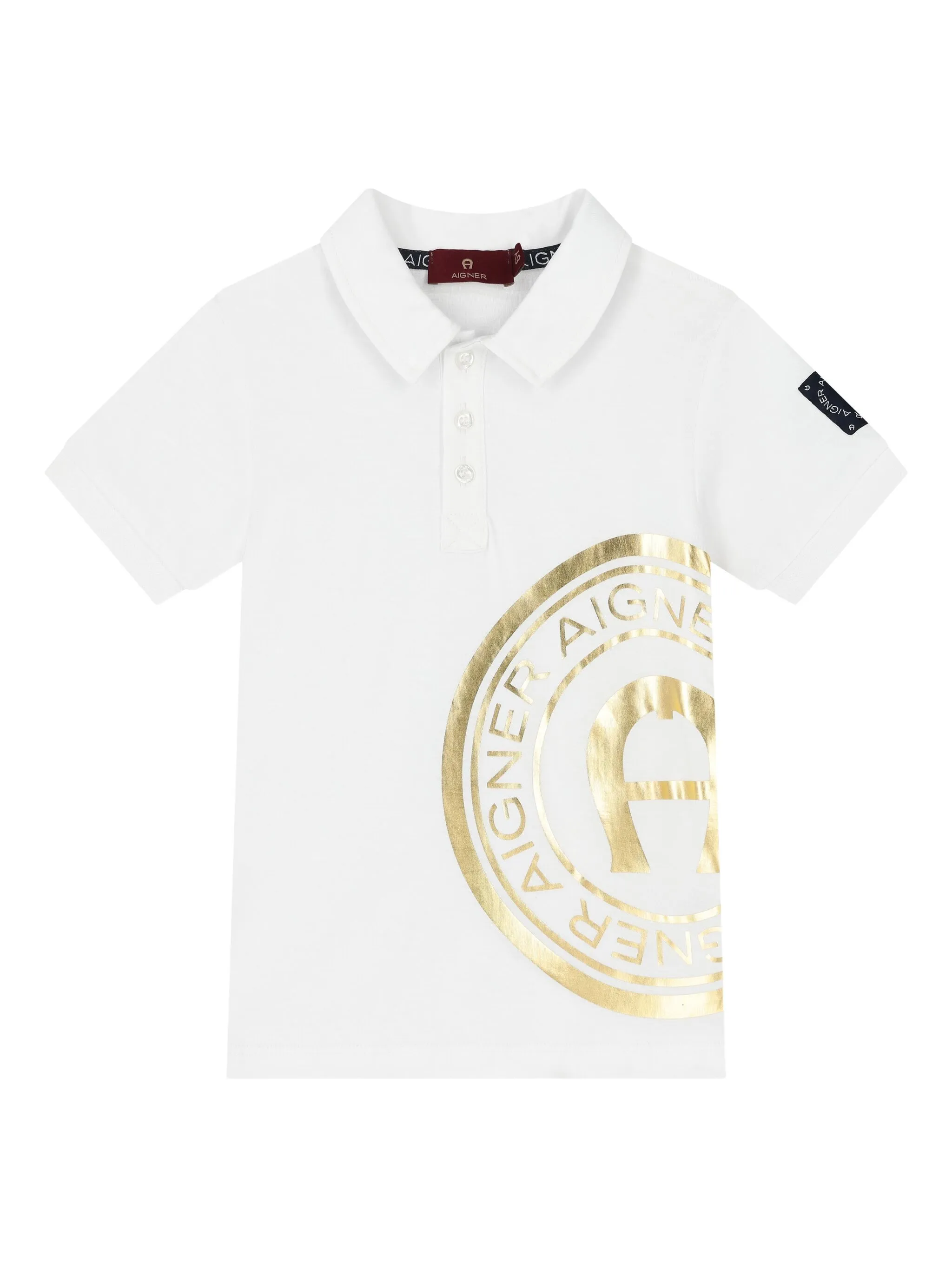 Футболка с логотипом Aigner Kids, белый
Футболка с логотипом Aigner Kids, белый
