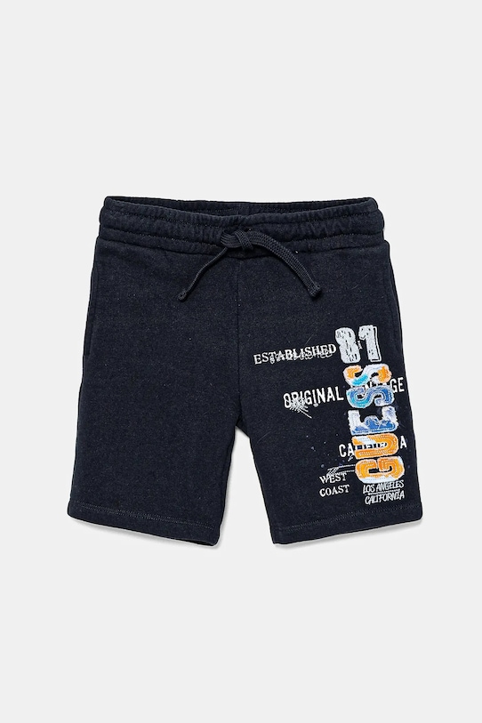 Хлопковые детские шорты Guess, темно-синий
Хлопковые детские шорты Guess, темно-синий