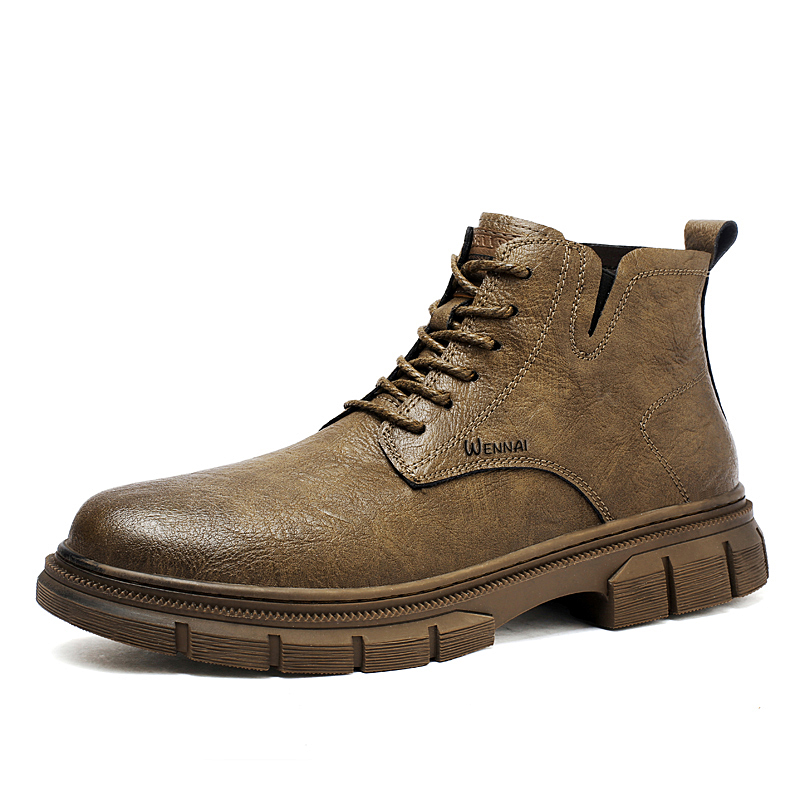 Wen Nai Короткие мартинсы мужские хаки с подкладкой из флиса, цвет Khaki-Fleece-Lined
Wen Nai Короткие мартинсы мужские хаки с подкладкой из флиса, цвет Khaki-Fleece-Lined