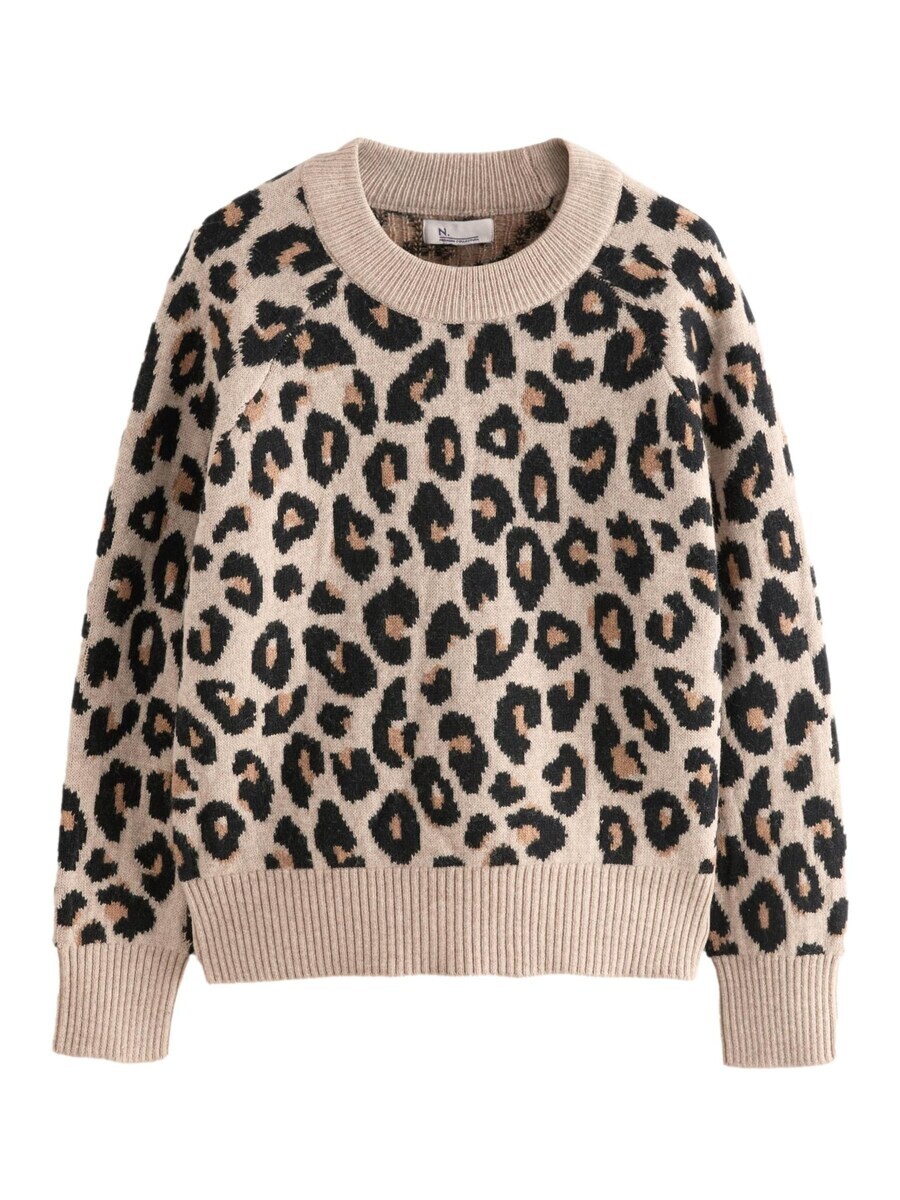 Тонкий вязаный свитер Next Sweater, коричневый
Тонкий вязаный свитер Next Sweater, коричневый