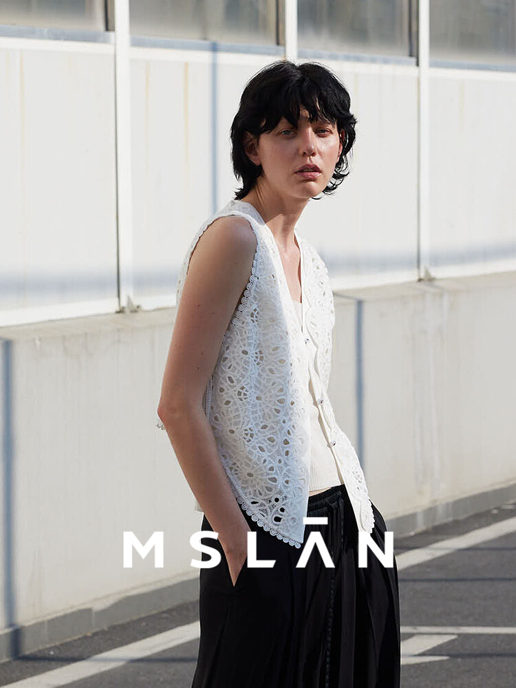 Жилет кружевной MSlan, кремовый
Жилет кружевной MSlan, кремовый