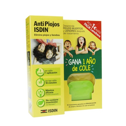 Isdin Лекарственный препарат от вшей и гнид с гребнем
Isdin Лекарственный препарат от вшей и гнид с гребнем