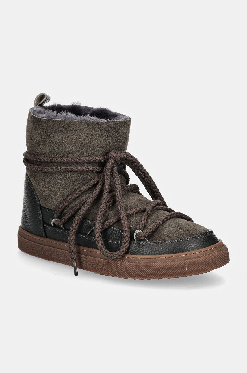 Классические кожаные зимние ботинки Inuikii, зеленый
Классические кожаные зимние ботинки Inuikii, зеленый