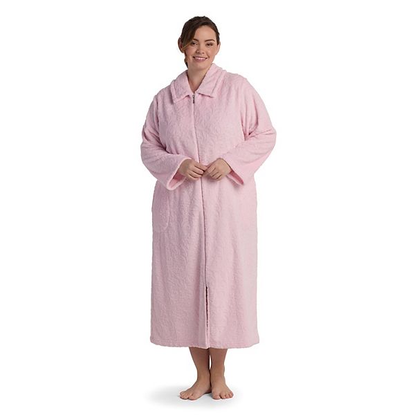 Плюс сайз флисовая длинная флисовая халат Miss Elaine Essentials, Pink
Плюс сайз флисовая длинная флисовая халат Miss Elaine Essentials, Pink