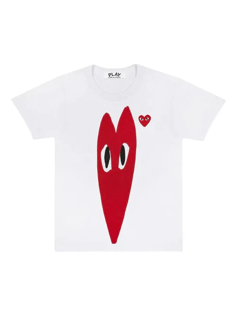 Футболка с глазами-сердечками Comme Des Garçons Play, белый
Футболка с глазами-сердечками Comme Des Garçons Play, белый