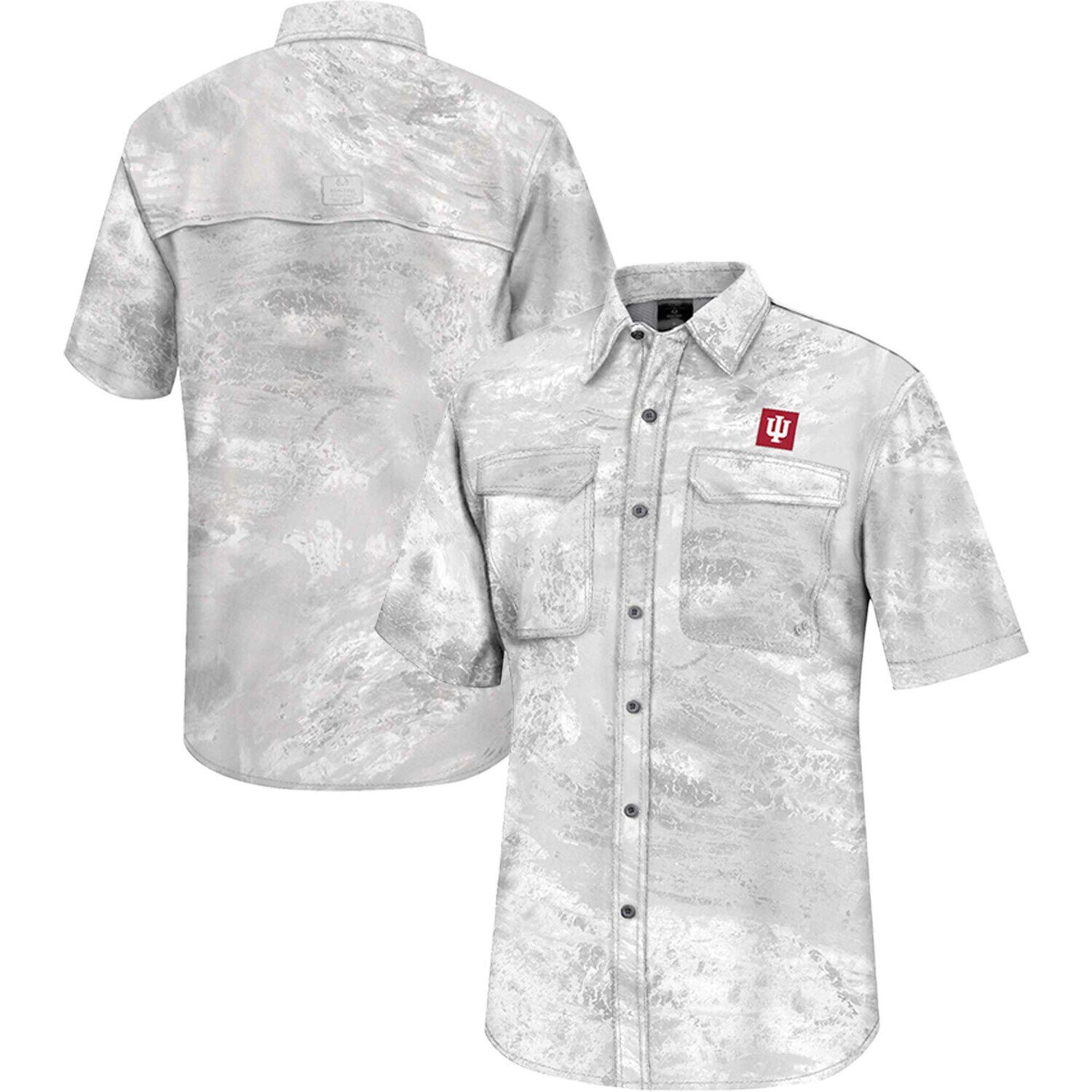 Мужские белые толстовки Indiana Hoosiers Realtree Aspect Charter на пуговицах для рыбалки Colosseum
Мужские белые толстовки Indiana Hoosiers Realtree Aspect Charter на пуговицах для рыбалки Colosseum