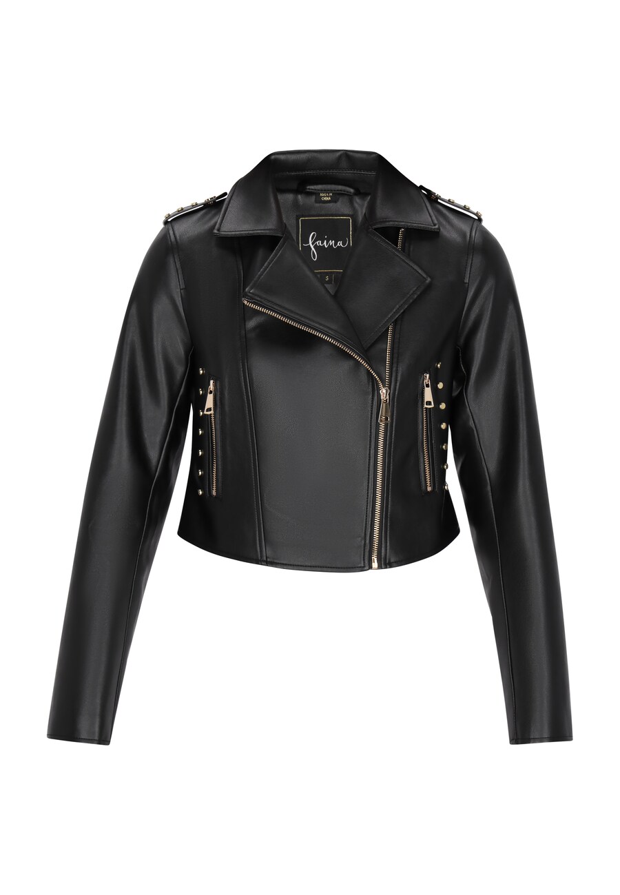 Куртка межсезонная faina Fashion Look, черный
Куртка межсезонная faina Fashion Look, черный