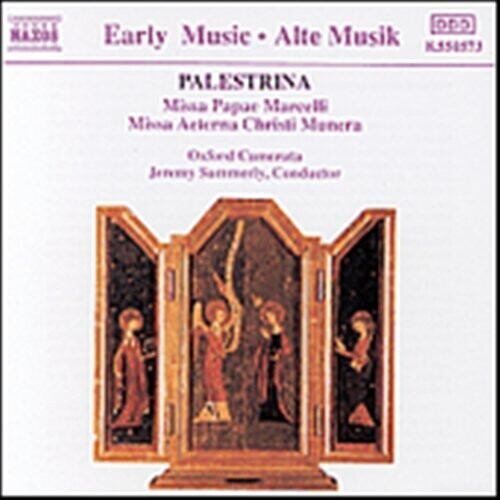 CD диск Palestrina / Summerly / Oxford Camerata: Missa Papae Marcelli
CD диск Palestrina / Summerly / Oxford Camerata: Missa Papae Marcelli