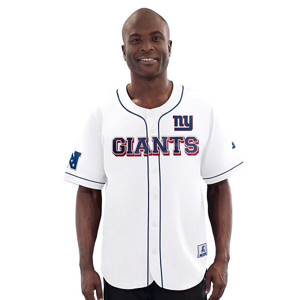 Мужская белая бейсбольная майка New York Giants Relay на пуговицах Starter
Мужская белая бейсбольная майка New York Giants Relay на пуговицах Starter