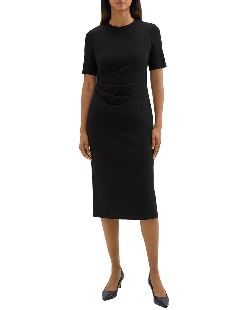 Платье-плиссировка Theory из легкого поплина Theory, черный
Платье-плиссировка Theory из легкого поплина Theory, черный