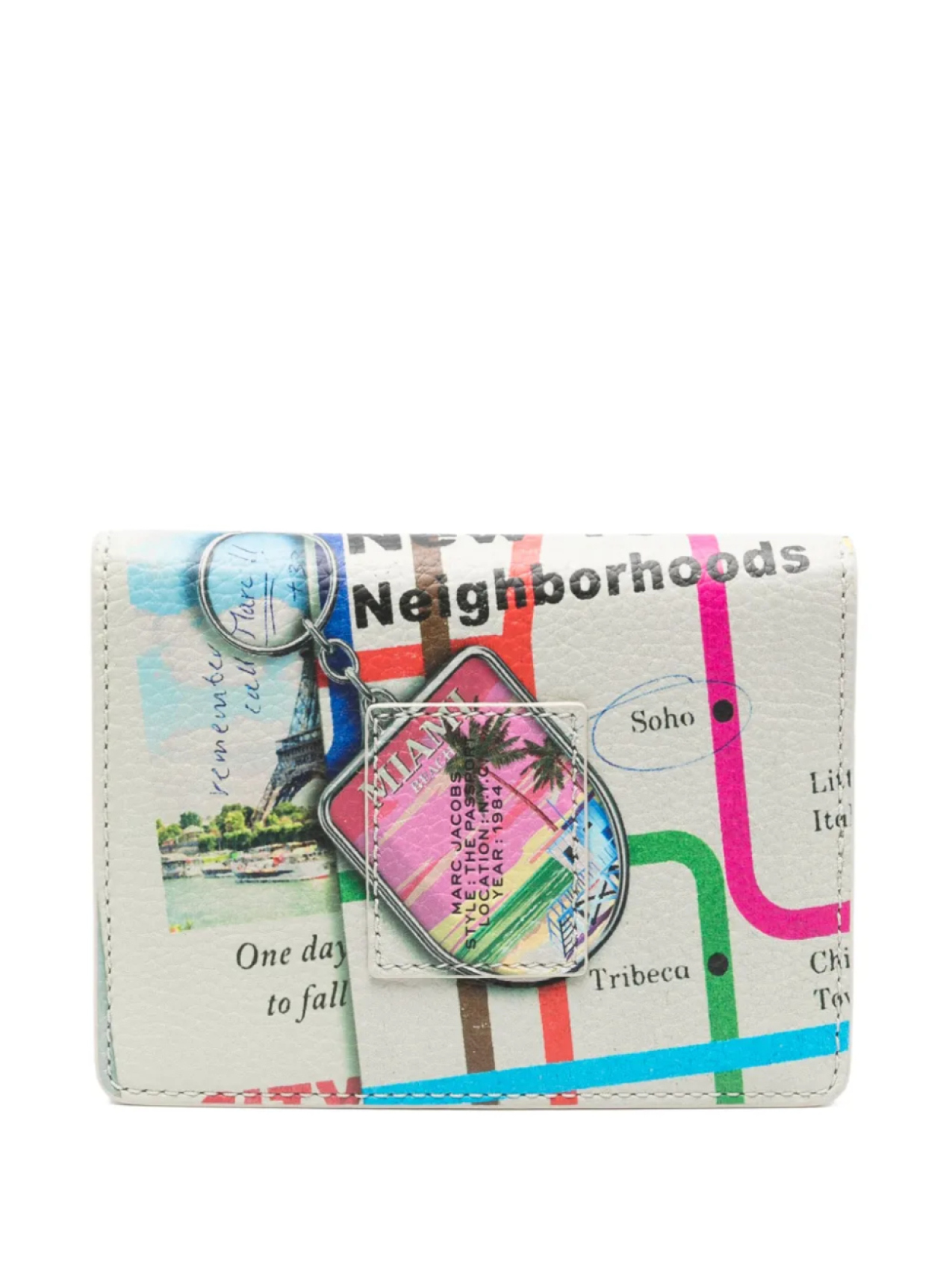 Кожаный кошелек Marc Jacobs, серый
Кожаный кошелек Marc Jacobs, серый