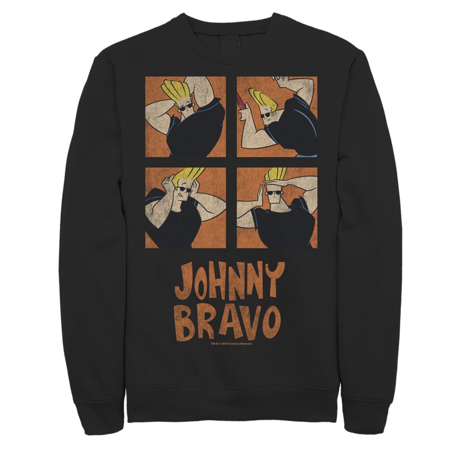 Мужской свитшот с прической Cartoon Network Johnny Bravo Box Up, Black Licensed Character, черный
Мужской свитшот с прической Cartoon Network Johnny Bravo Box Up, Black Licensed Character, черный