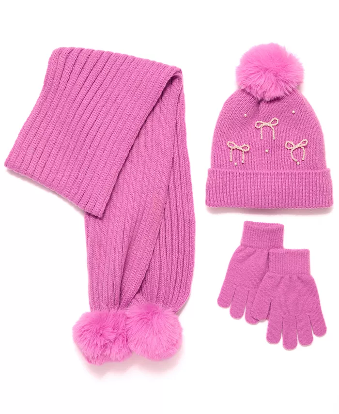 Большой набор для девочек: шапка, перчатки и шарф Inmocean, фиолетовый
Большой набор для девочек: шапка, перчатки и шарф Inmocean, фиолетовый