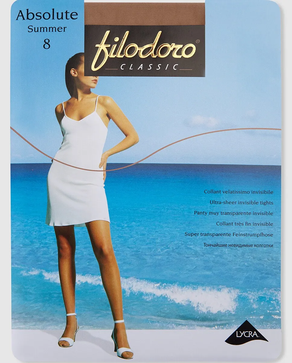 Женские летние колготки Filodoro плотностью 8 ден с эффектом загара, цвет Arena
Женские летние колготки Filodoro плотностью 8 ден с эффектом загара, цвет Arena