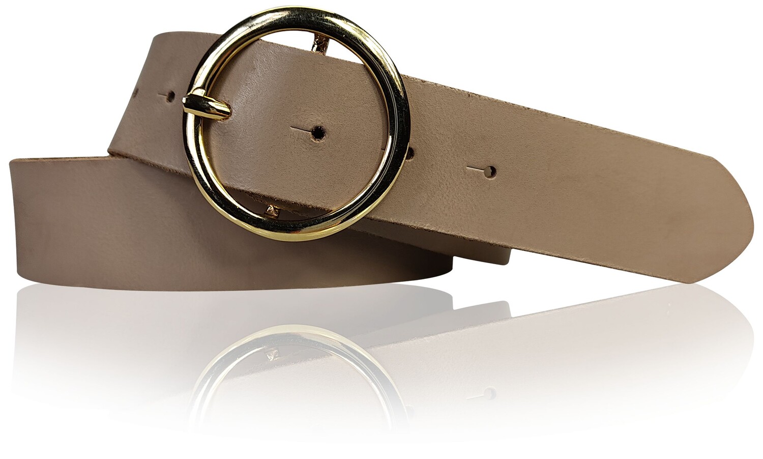 Кожаный ремень FRONHOFER, серо коричневый
Кожаный ремень FRONHOFER, серо коричневый