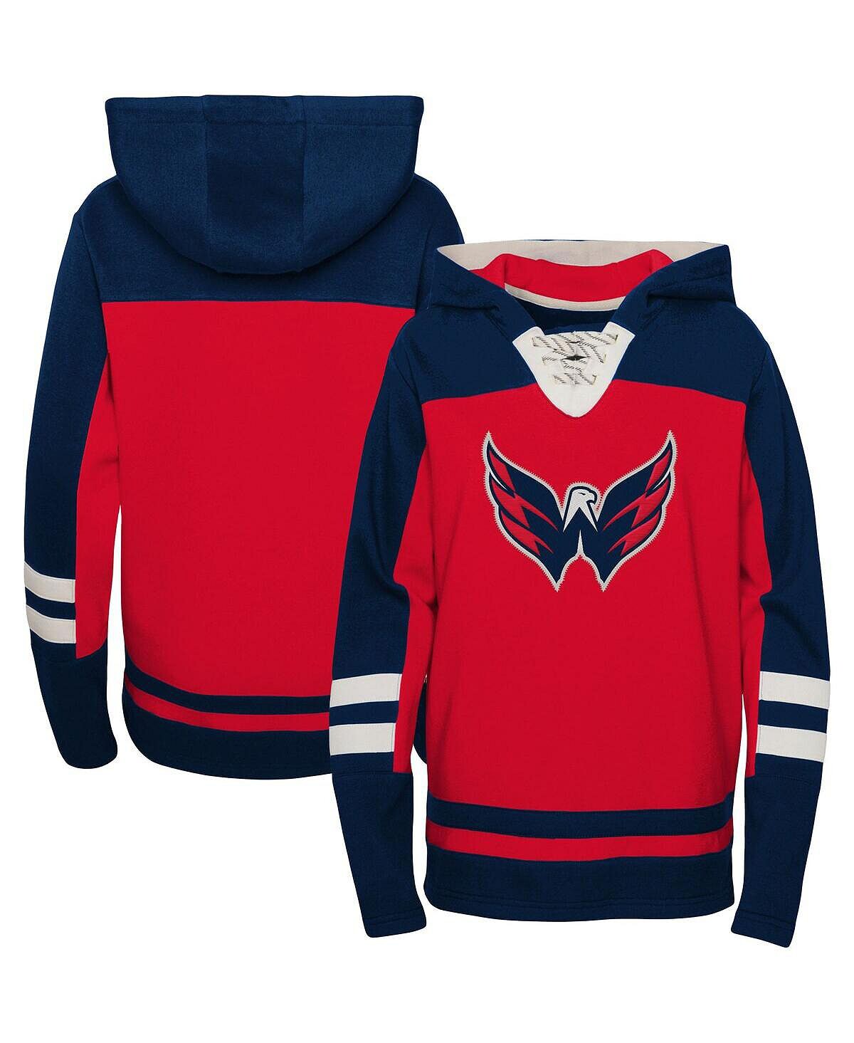 Красный пуловер с капюшоном на шнуровке Big Boys Washington Capitals Ageless Revisited Home Outerstuff
Красный пуловер с капюшоном на шнуровке Big Boys Washington Capitals Ageless Revisited Home Outerstuff
