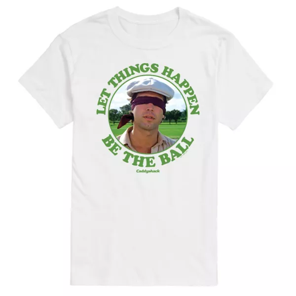 Мужская футболка с принтом «Caddy Shack Be The Ball» Licensed Character, белый
Мужская футболка с принтом «Caddy Shack Be The Ball» Licensed Character, белый