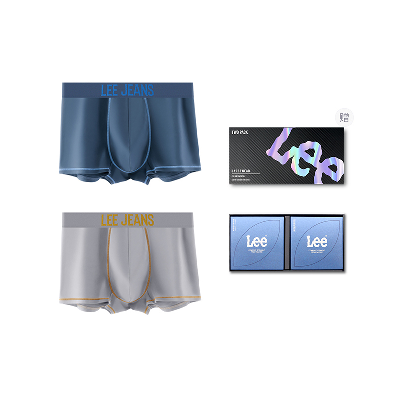 Подарочный набор мужских трусов Lee, светло-серый
Подарочный набор мужских трусов Lee, светло-серый