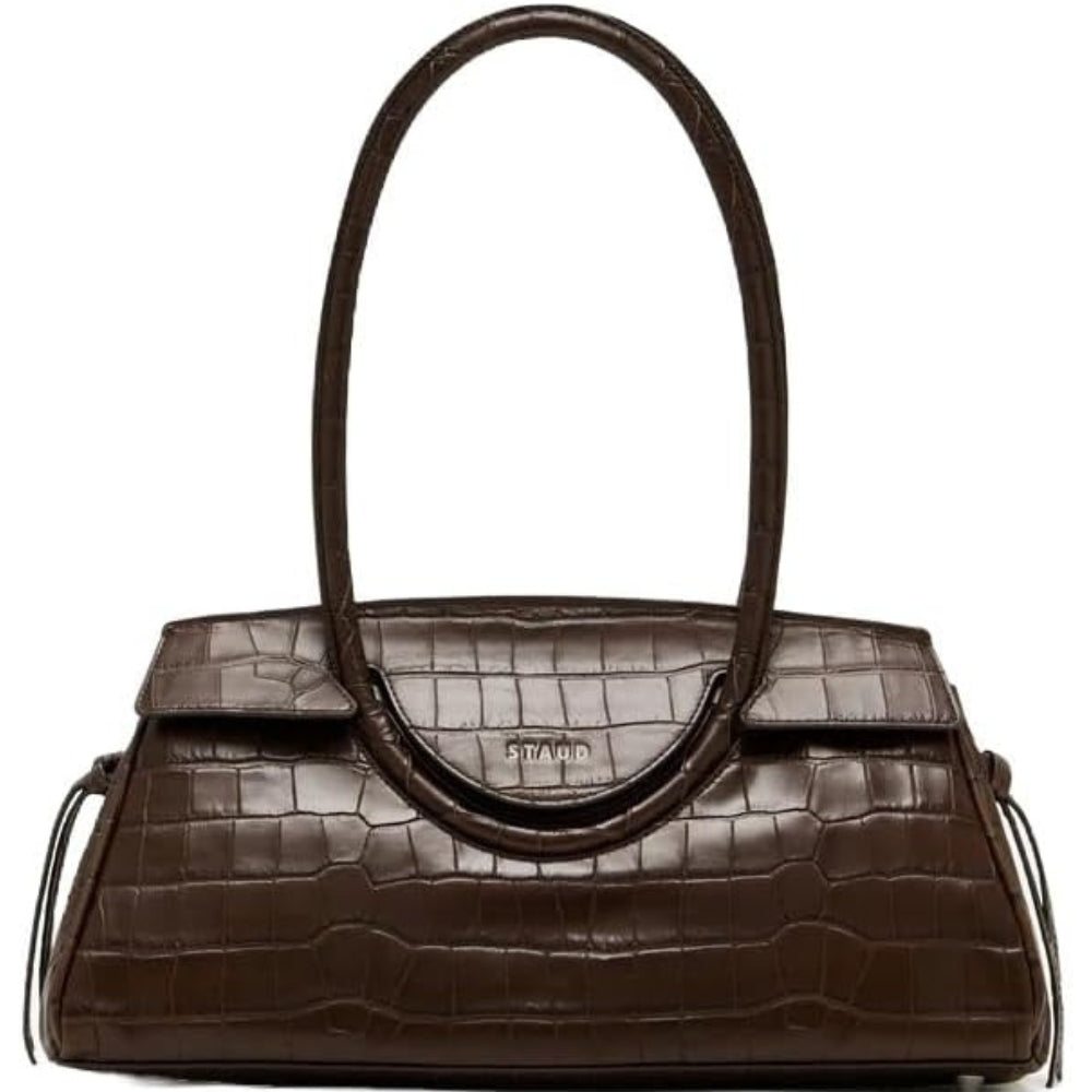 Женская сумка через плечо Staud Maude, цвет эспрессо под крокодиловую кожу
Женская сумка через плечо Staud Maude, цвет эспрессо под крокодиловую кожу