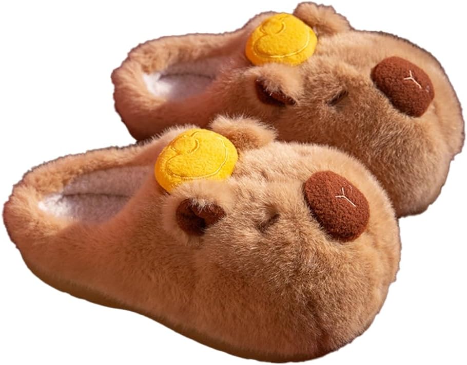 Меховые тапочки с подкладкой из флиса для женщин и мужчин, теплые зимние тапочки, парный стиль, милые домашние тапочки Yafirgeer, коричневый
Меховые тапочки с подкладкой из флиса для женщин и мужчин, теплые зимние тапочки, парный стиль, милые домашние тапочки Yafirgeer, коричневый