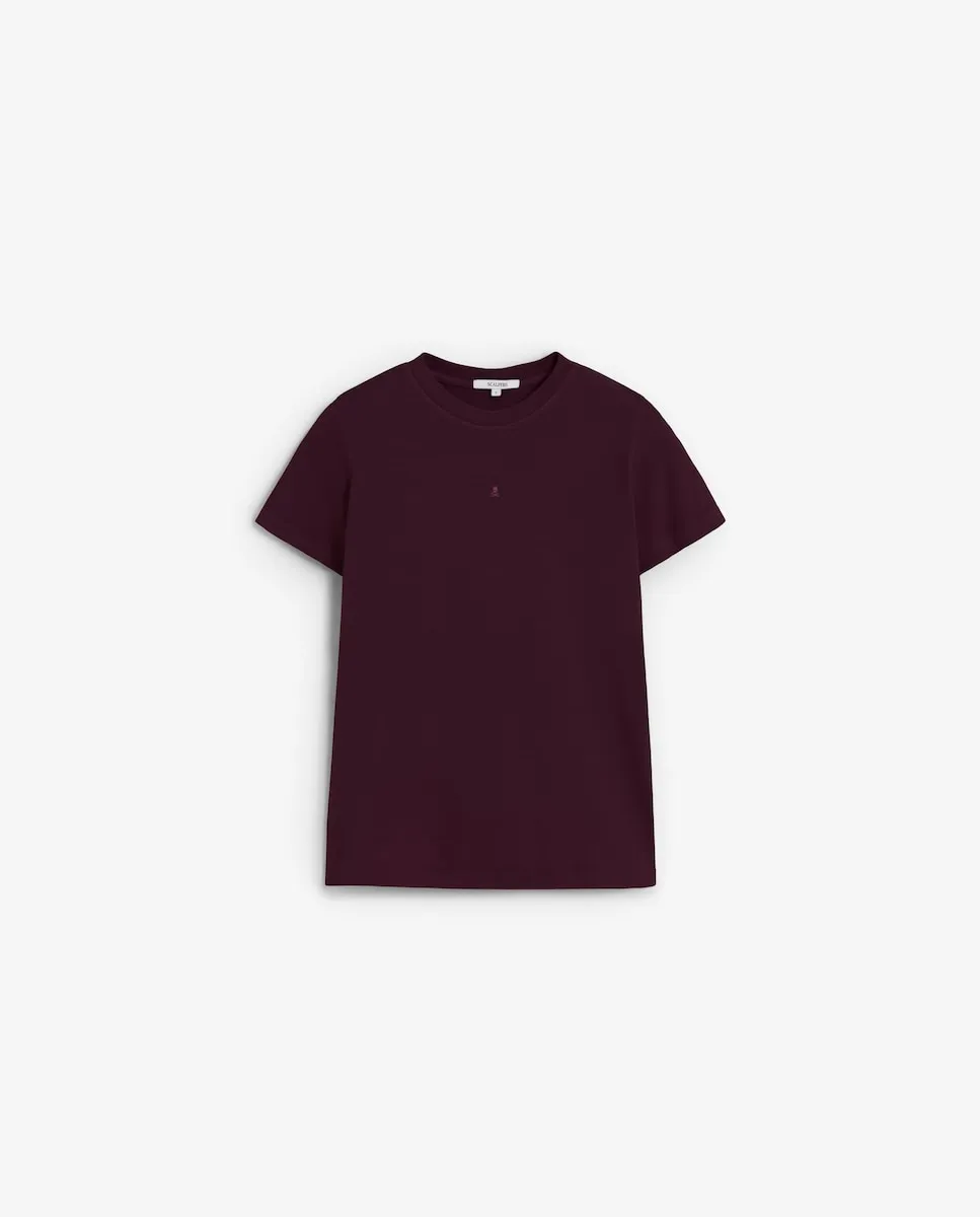 Женская хлопковая футболка с короткими рукавами Scalpers, фиолетовый
Женская хлопковая футболка с короткими рукавами Scalpers, фиолетовый