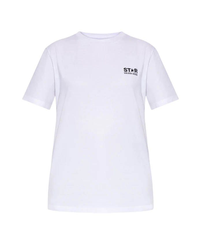 Стильная женская футболка с логотипом Golden Goose, белый
Стильная женская футболка с логотипом Golden Goose, белый