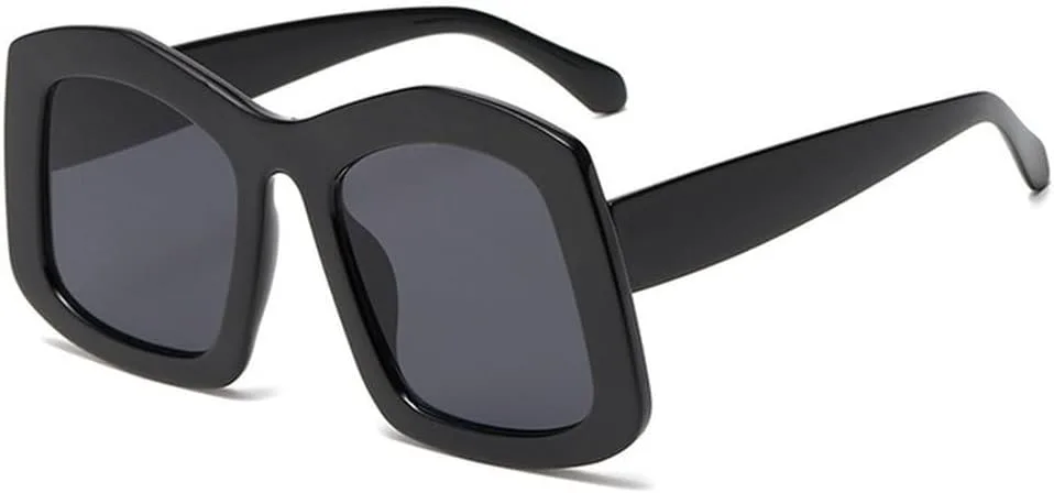 Большие солнцезащитные очки для женщин, модные винтажные очки в крупной оправе, мужские солнцезащитные очки с защитой от УФ-излучения UV400 TVTBBVV, Black
Большие солнцезащитные очки для женщин, модные винтажные очки в крупной оправе, мужские солнцезащитные очки с защитой от УФ-излучения UV400 TVTBBVV, Black