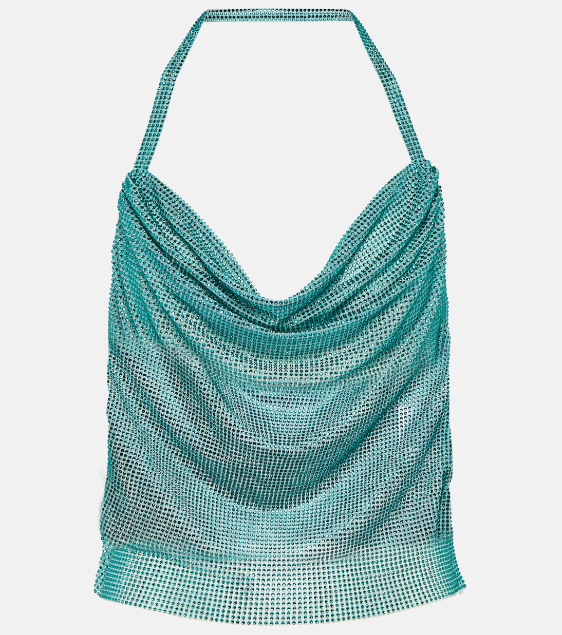 Топ с халтернеем, украшенный кристаллами Giuseppe di Morabito, Blue Zircon
Топ с халтернеем, украшенный кристаллами Giuseppe di Morabito, Blue Zircon