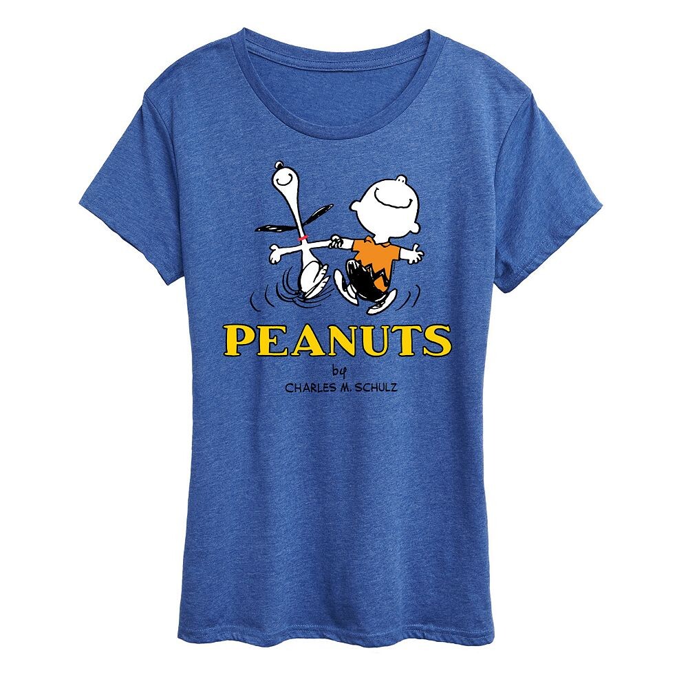 Женская футболка с логотипом Peanuts Charlie Snoopy и графическим рисунком Licensed Character, цвет Heather Royal Blue
Женская футболка с логотипом Peanuts Charlie Snoopy и графическим рисунком Licensed Character, цвет Heather Royal Blue