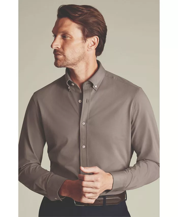 Мужская рубашка из джерси с 4-сторонним растяжением Charles Tyrwhitt, коричневый
Мужская рубашка из джерси с 4-сторонним растяжением Charles Tyrwhitt, коричневый