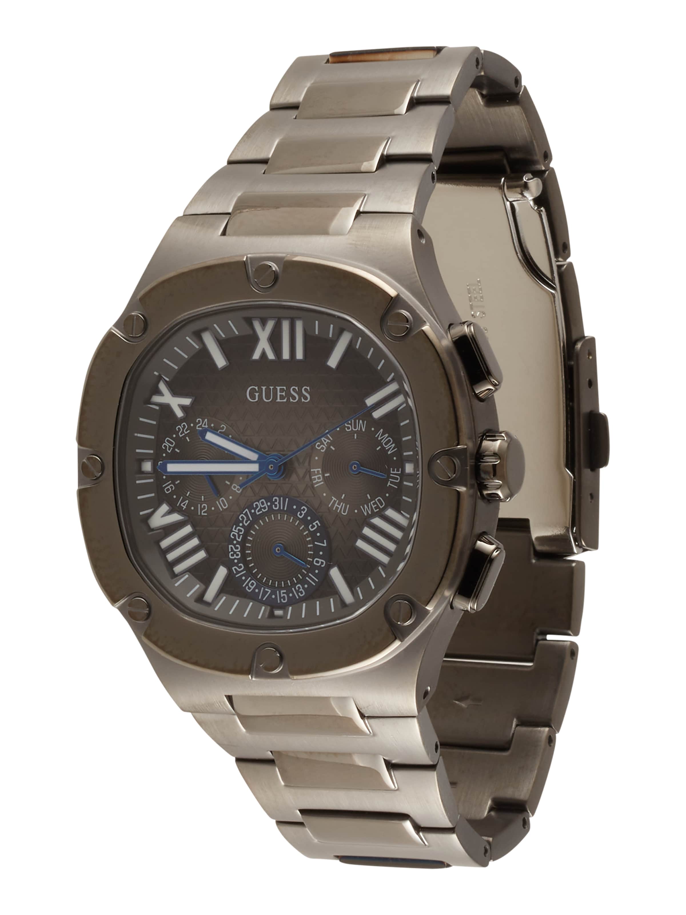 GUESS Серебряные аналоговые часы
GUESS Серебряные аналоговые часы