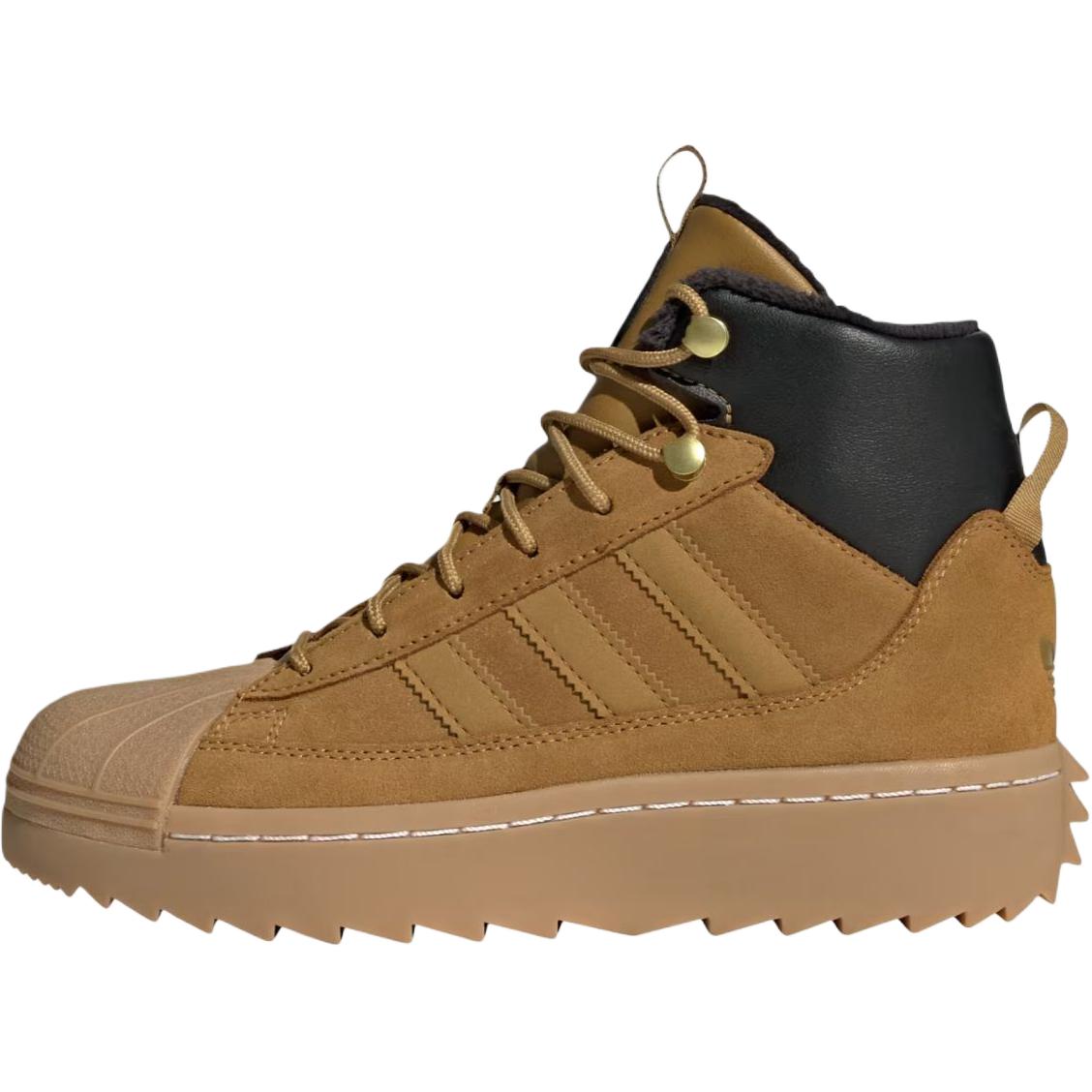 Зимние детские кроссовки Superstar Unisex Adidas Originals, коричневый
Зимние детские кроссовки Superstar Unisex Adidas Originals, коричневый
