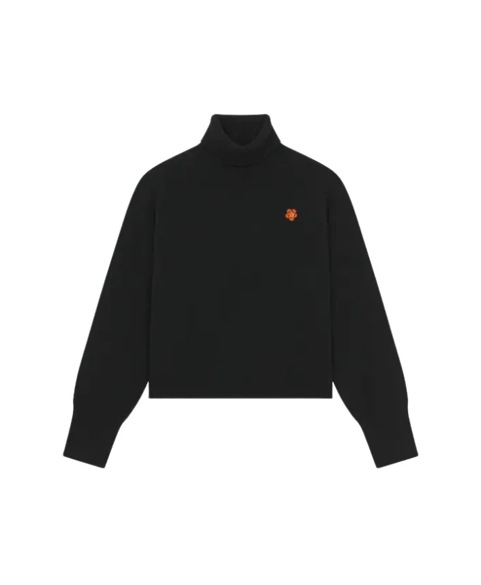 Пуловер с логотипом Crest Kenzo, черный
Пуловер с логотипом Crest Kenzo, черный