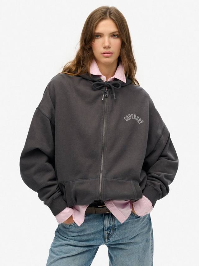 Свободная толстовка с молнией Athletic Essentials Superdry, Charcoal
Свободная толстовка с молнией Athletic Essentials Superdry, Charcoal