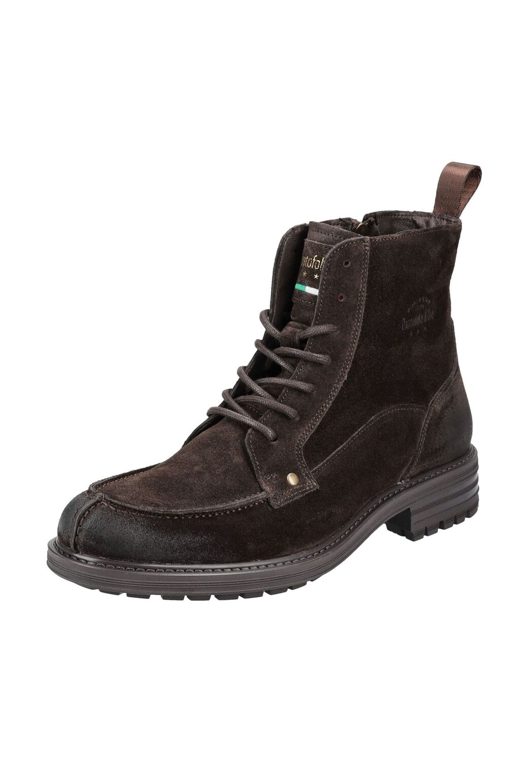 Замшевые ботильоны Pantofola d’Oro, темно-коричневый
Замшевые ботильоны Pantofola d’Oro, темно-коричневый