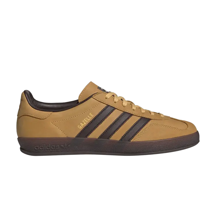 Кроссовки adidas Gazelle Indoor Oat Dark Brown, желто-коричневый
Кроссовки adidas Gazelle Indoor Oat Dark Brown, желто-коричневый