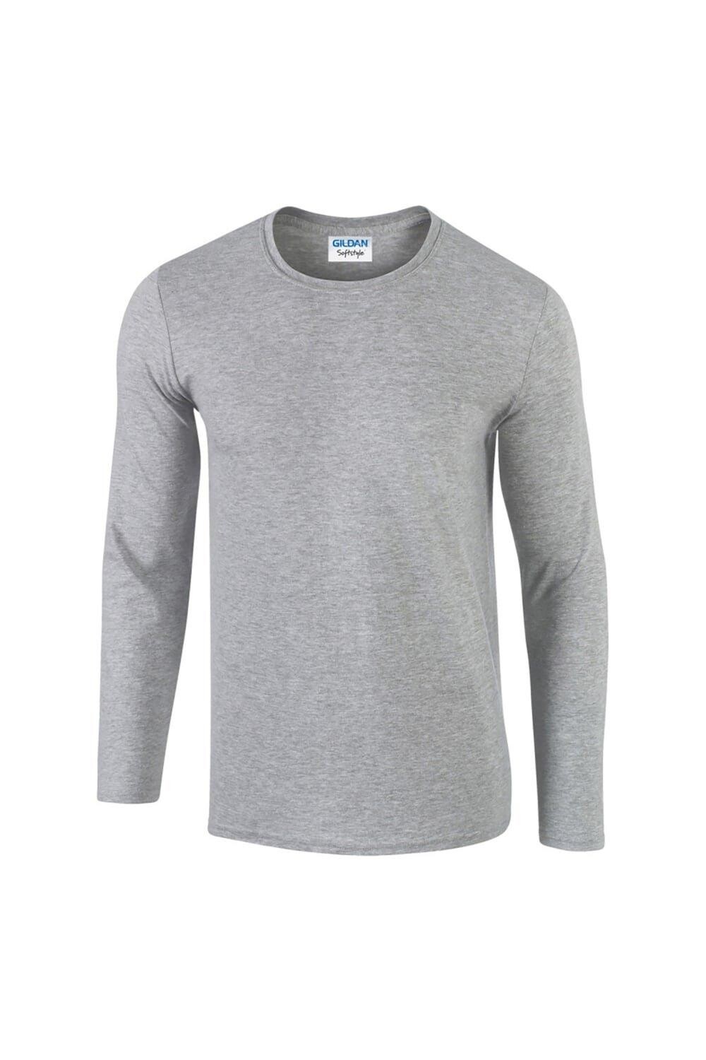 Мягкая футболка с длинным рукавом Gildan, серый
Мягкая футболка с длинным рукавом Gildan, серый