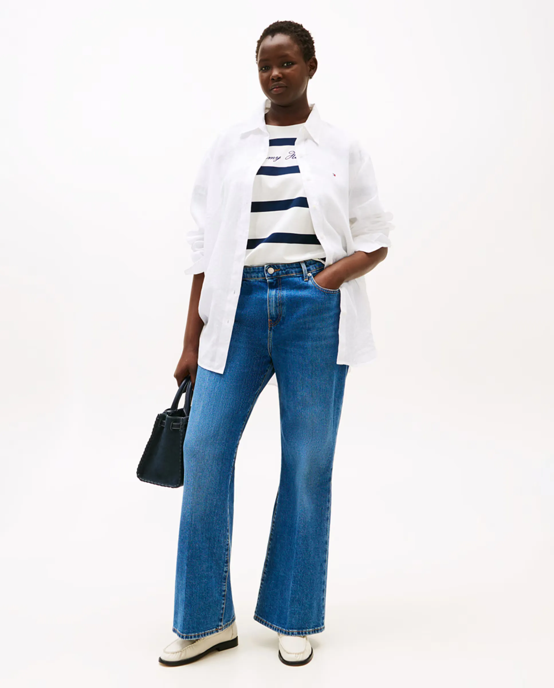 Женские джинсы Bootcut с классической посадкой Tommy Hilfiger, синий
Женские джинсы Bootcut с классической посадкой Tommy Hilfiger, синий