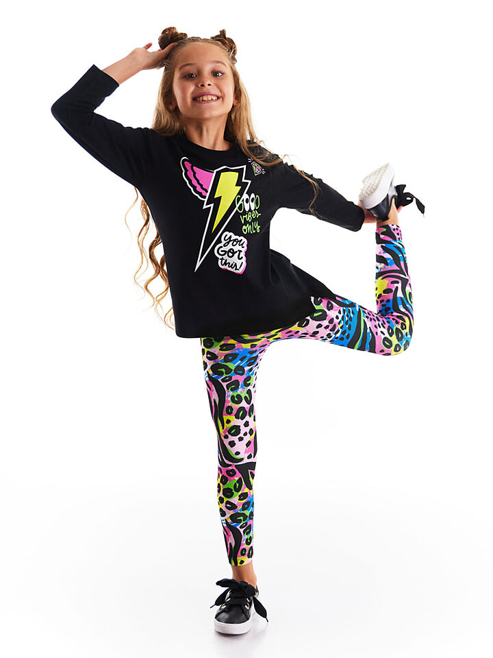 Лонгслив Denokids 2tlg. Outfit Good Vibes, цвет Schwarz/Bunt
Лонгслив Denokids 2tlg. Outfit Good Vibes, цвет Schwarz/Bunt