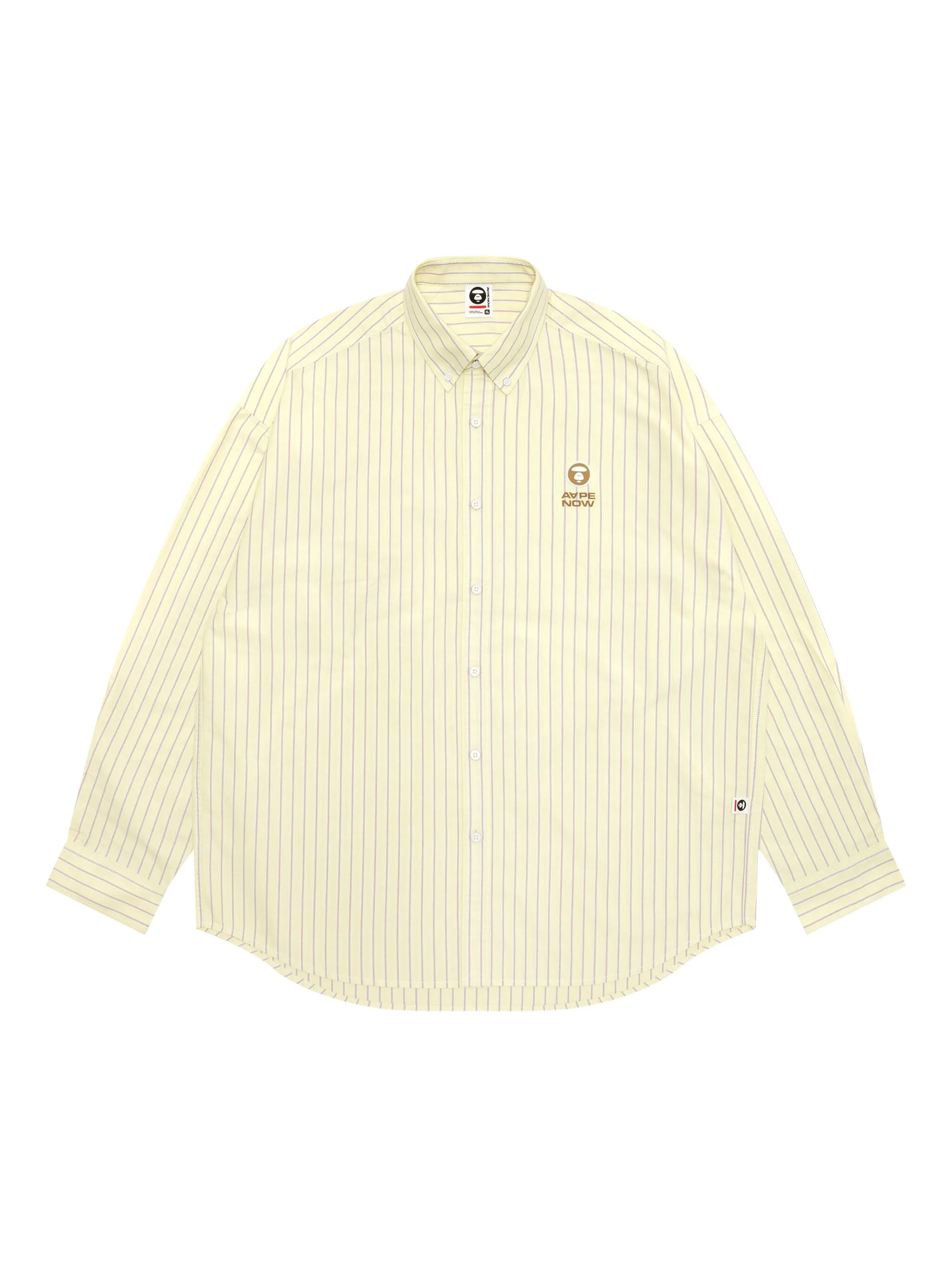 Рубашка с вышитым логотипом Aape By A Bathing Ape, желтый
Рубашка с вышитым логотипом Aape By A Bathing Ape, желтый