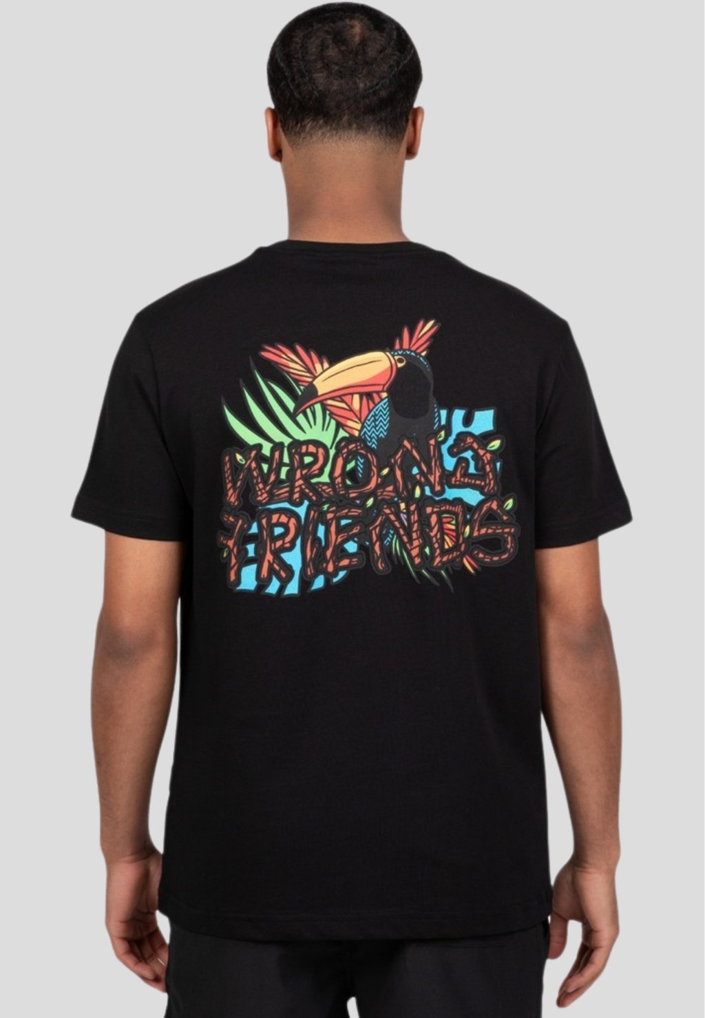 Футболка с принтом Wrong Friends, черный
Футболка с принтом Wrong Friends, черный