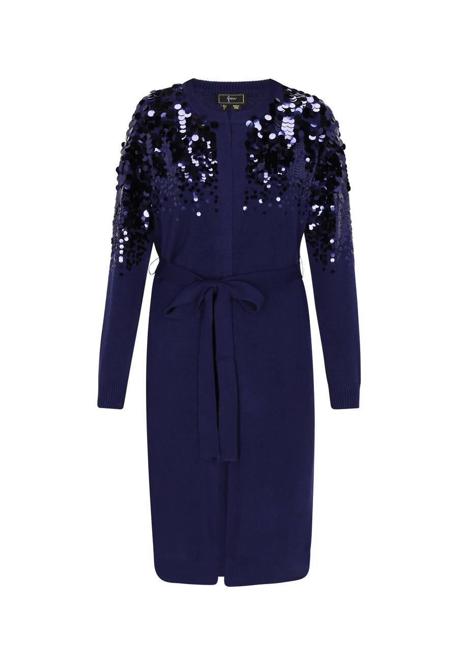 Вязаный кардиган faina, темно-синий
Вязаный кардиган faina, темно-синий