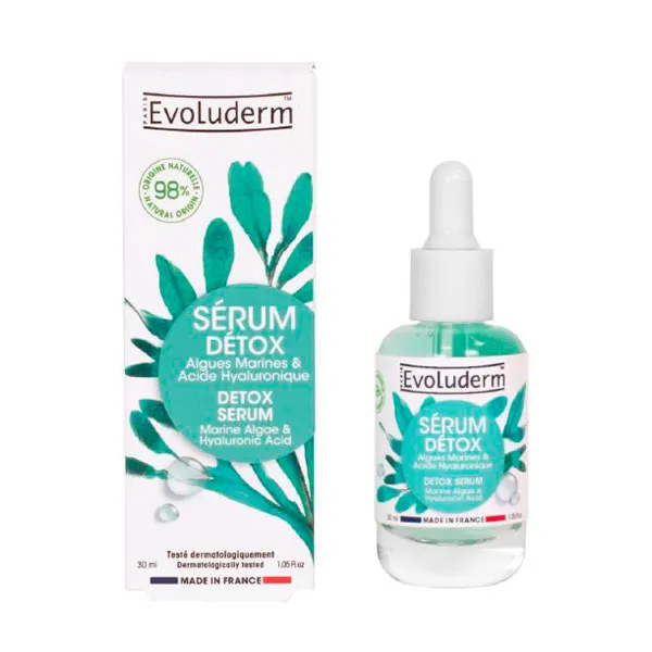 Сыворотка из морских водорослей Sérum Detox Evoluderm, 30 ml
Сыворотка из морских водорослей Sérum Detox Evoluderm, 30 ml
