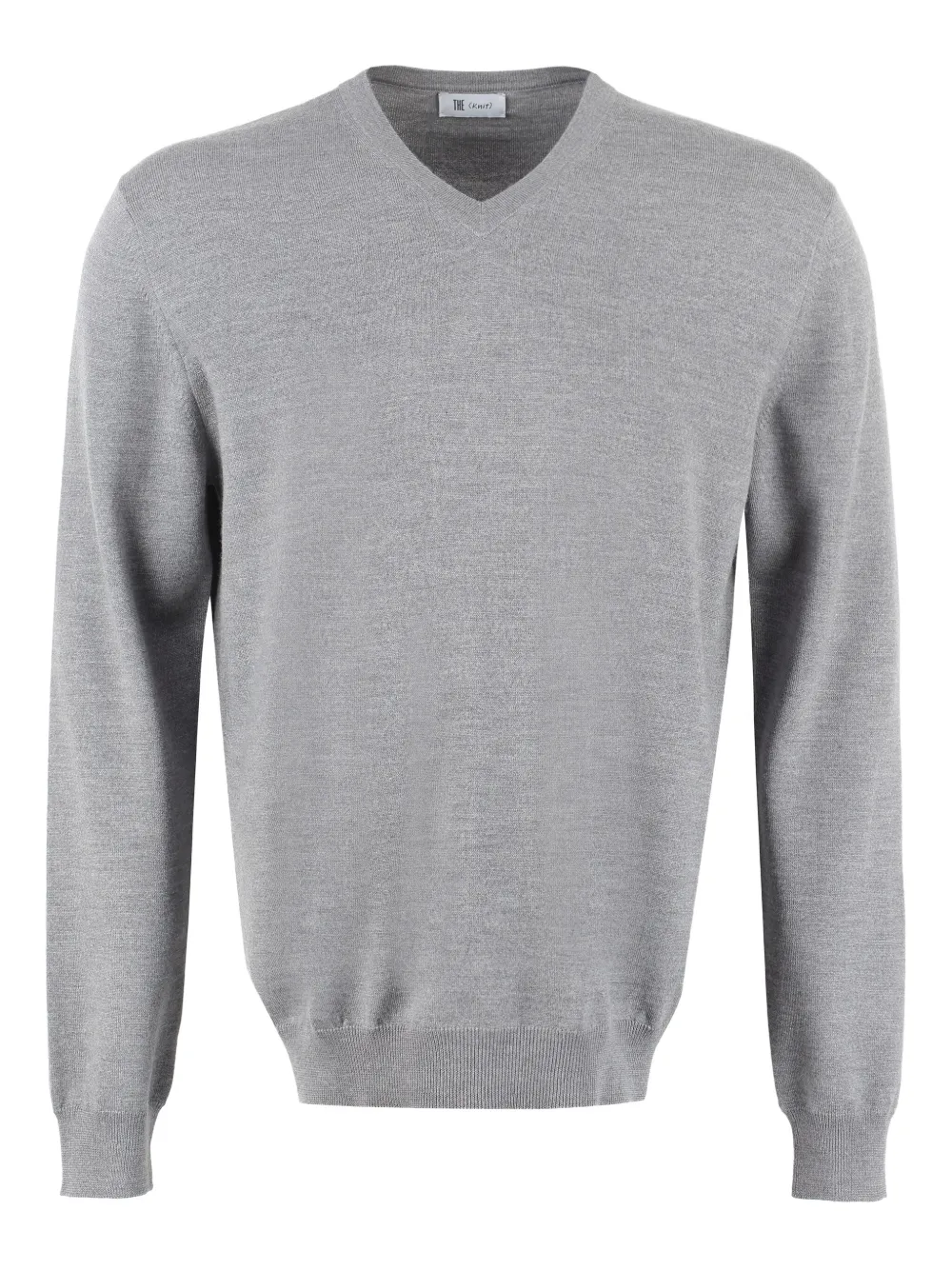 Свитер с V-образным вырезом THE (Alphabet), серый
Свитер с V-образным вырезом THE (Alphabet), серый