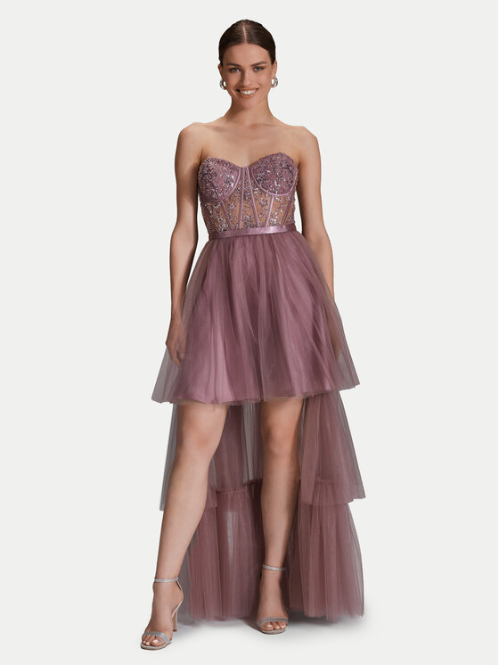 Вечернее платье обычного кроя 5AI073HK Hey Kyla, розовый 
Вечернее платье обычного кроя 5AI073HK Hey Kyla, розовый